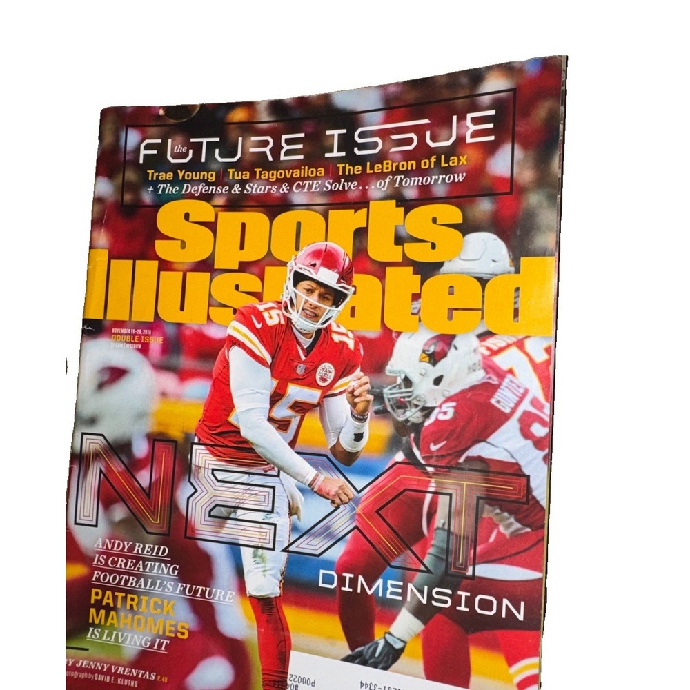 Sports Illustrated Magazine November 19-26 2018 Patrick Mahomes 1st First Cover